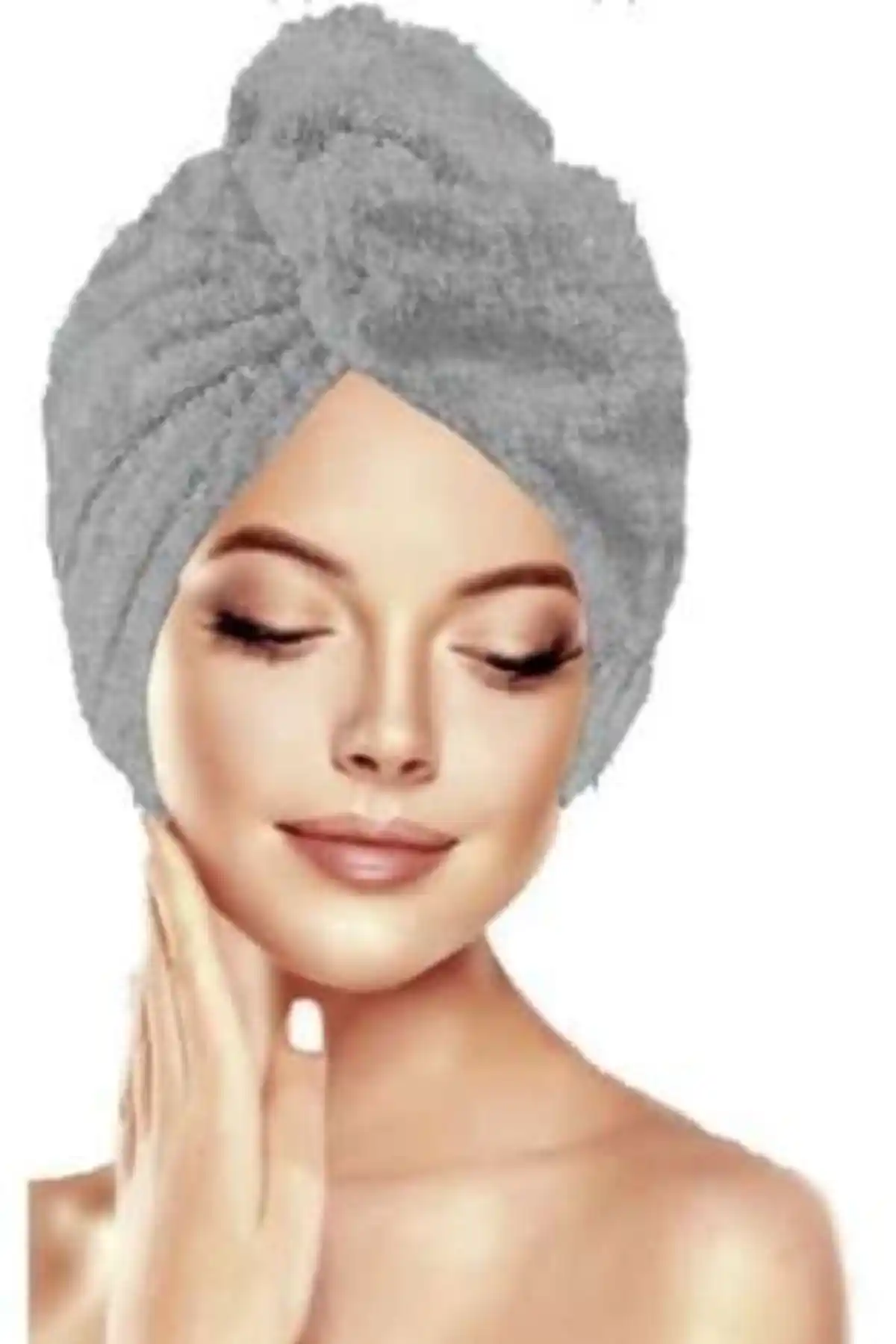 Mariva Home Gri Saç Havlusu: Günlük Kullanım İçin Pratik ve Şık Tasarım