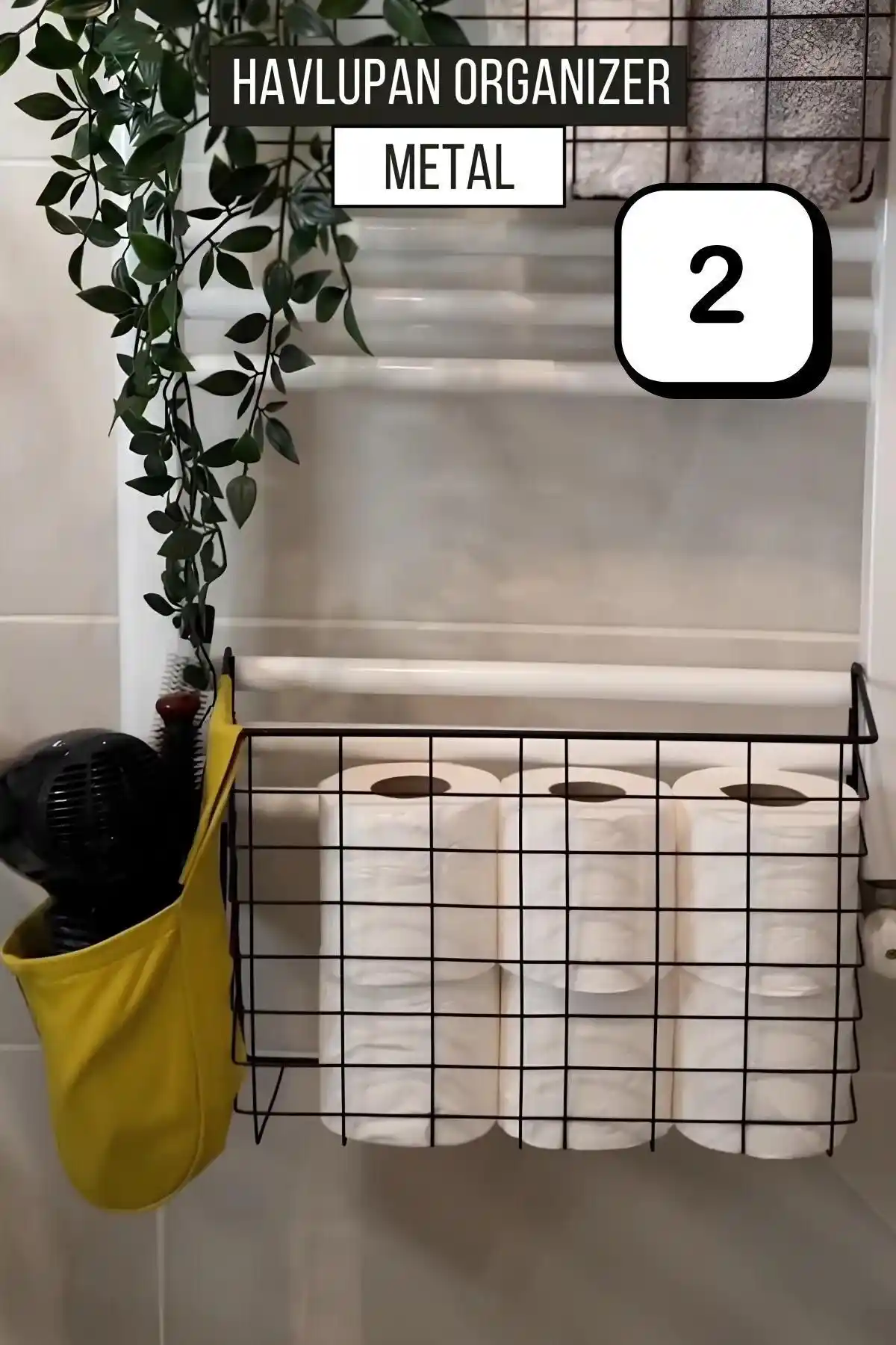 Modern ve Dayanıklı Kitchen Store Havlupan Düzenleyici Çift Seti