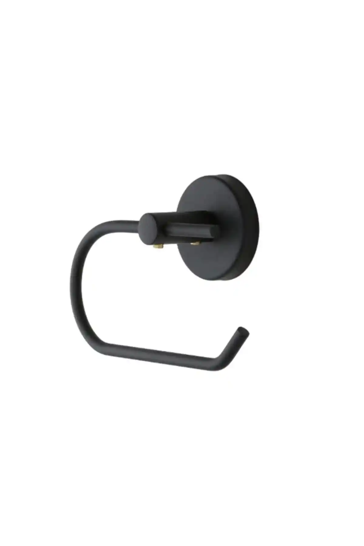 Modern ve Dayanıklı Siyah Metal WC Kağıtlık - Kolay Montaj ve Şık Tasarım