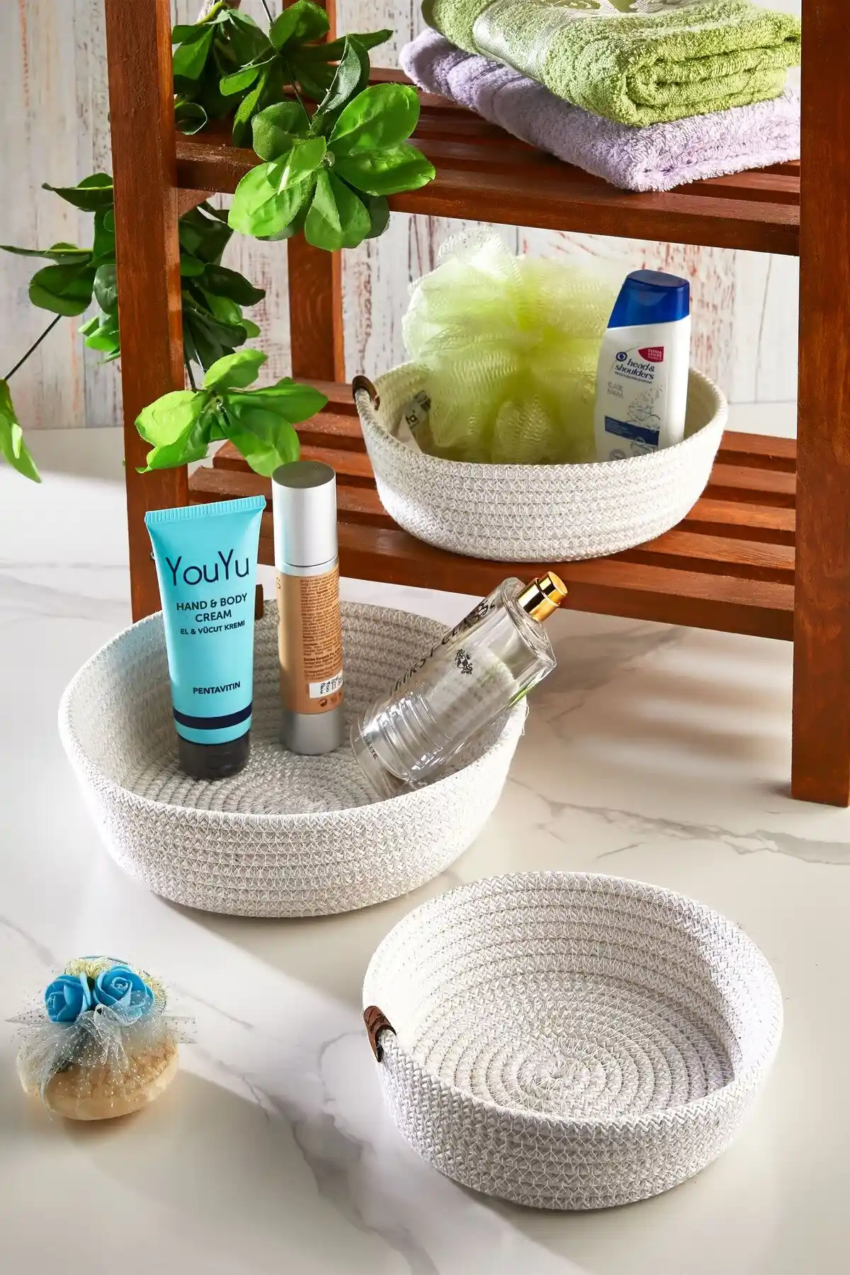 MS Glassware Düzenleyici Hasır Sepetleri: Estetik ve Fonksiyonellik Bir Arada