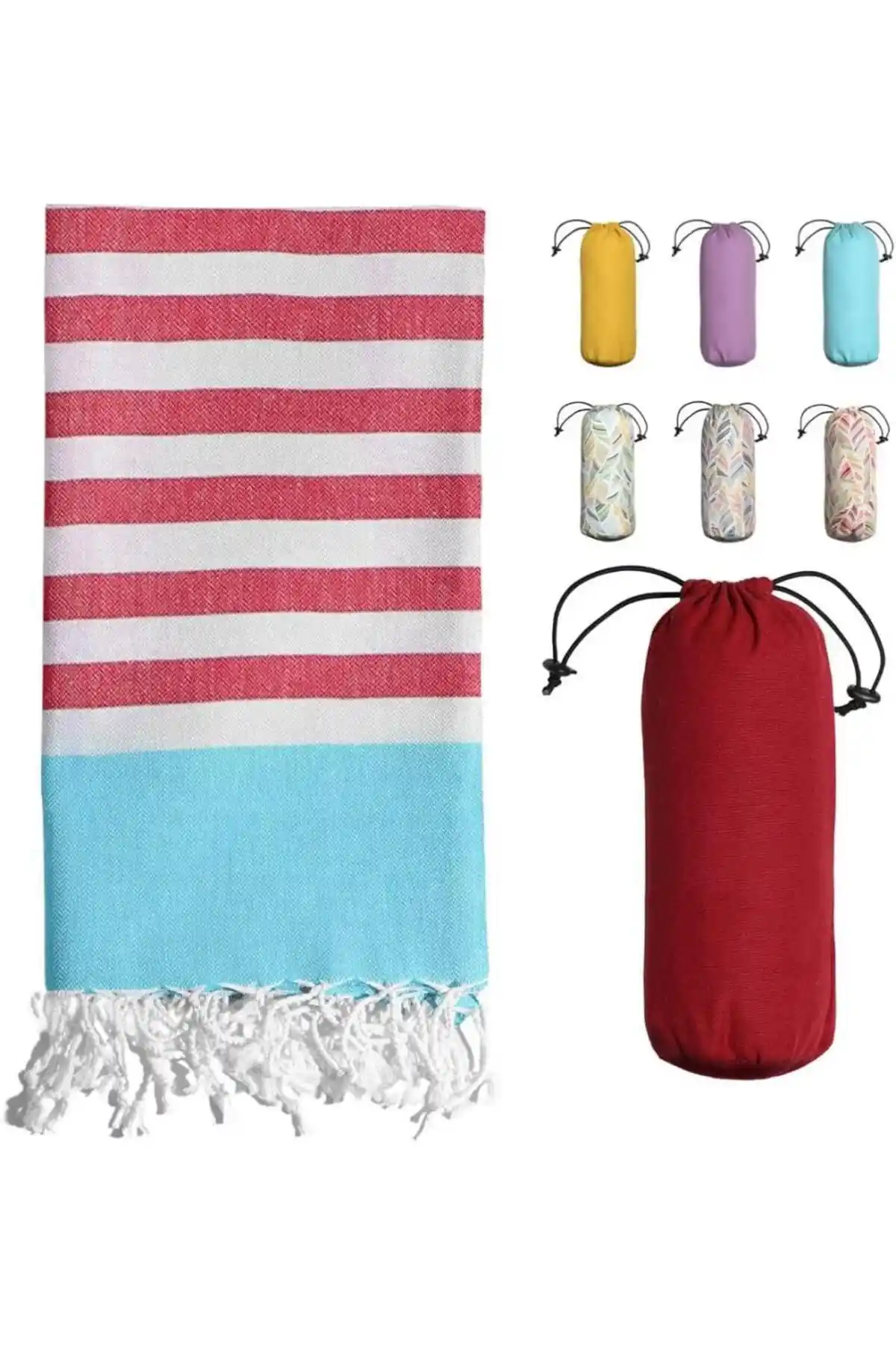 Mulberry Miya Peştemal Doğal Pamuklu Şık Banyo Havlusu 100x180 cm