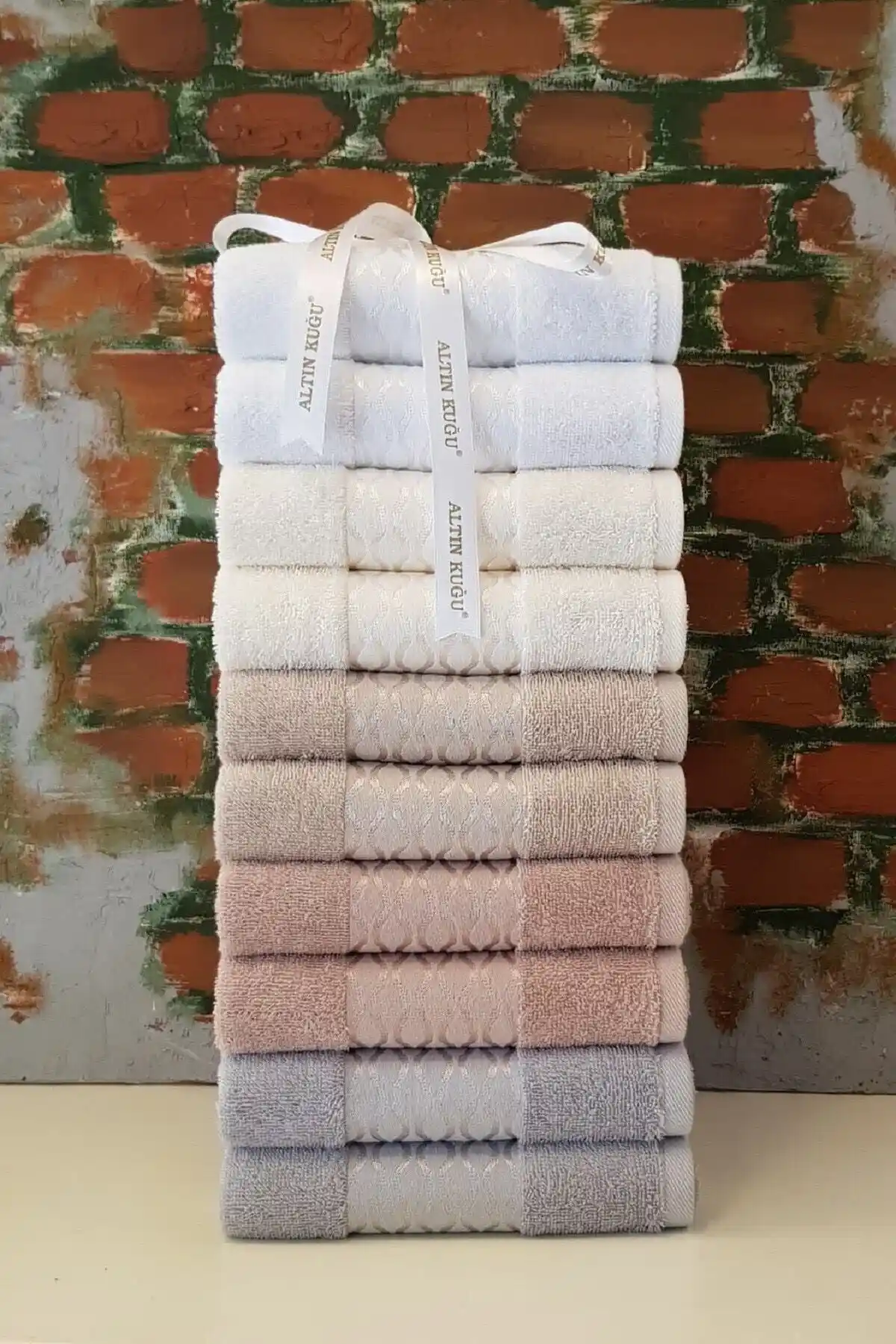 Özdilek Elissa Havlu Seti: Yüksek Kaliteli Pamuklu, Modern ve Kullanışlı Banyo Havluları