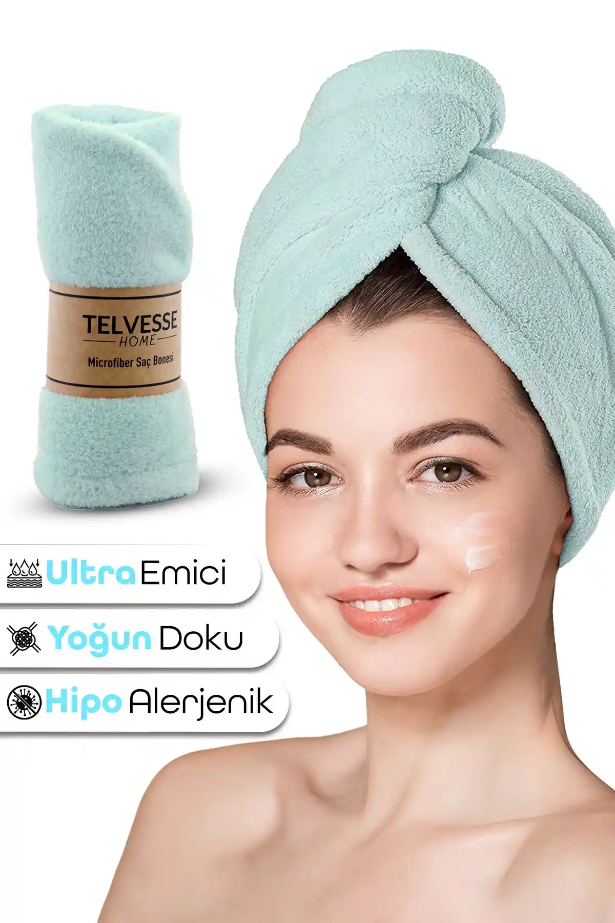 Telvesse Mikrofiber Saç Havlusu: Hızlı Kurutma ve Pratik Kullanım İçin Modern Çözüm