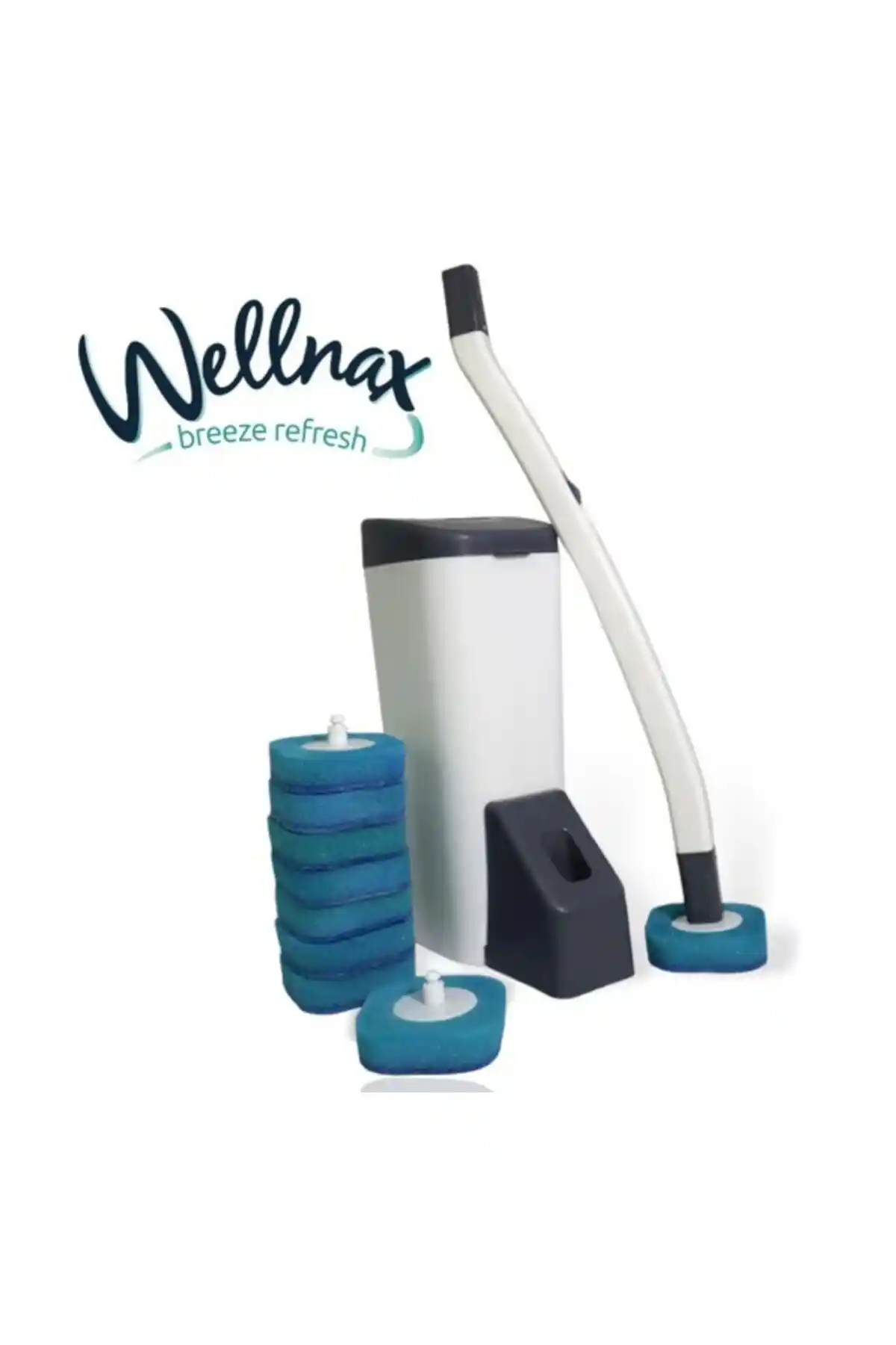 Wellnax Breeze Refresh Tuvalet Temizlik Seti ve Kullan At Süngerleri Ürün Tanıtımı ve Özellikleri