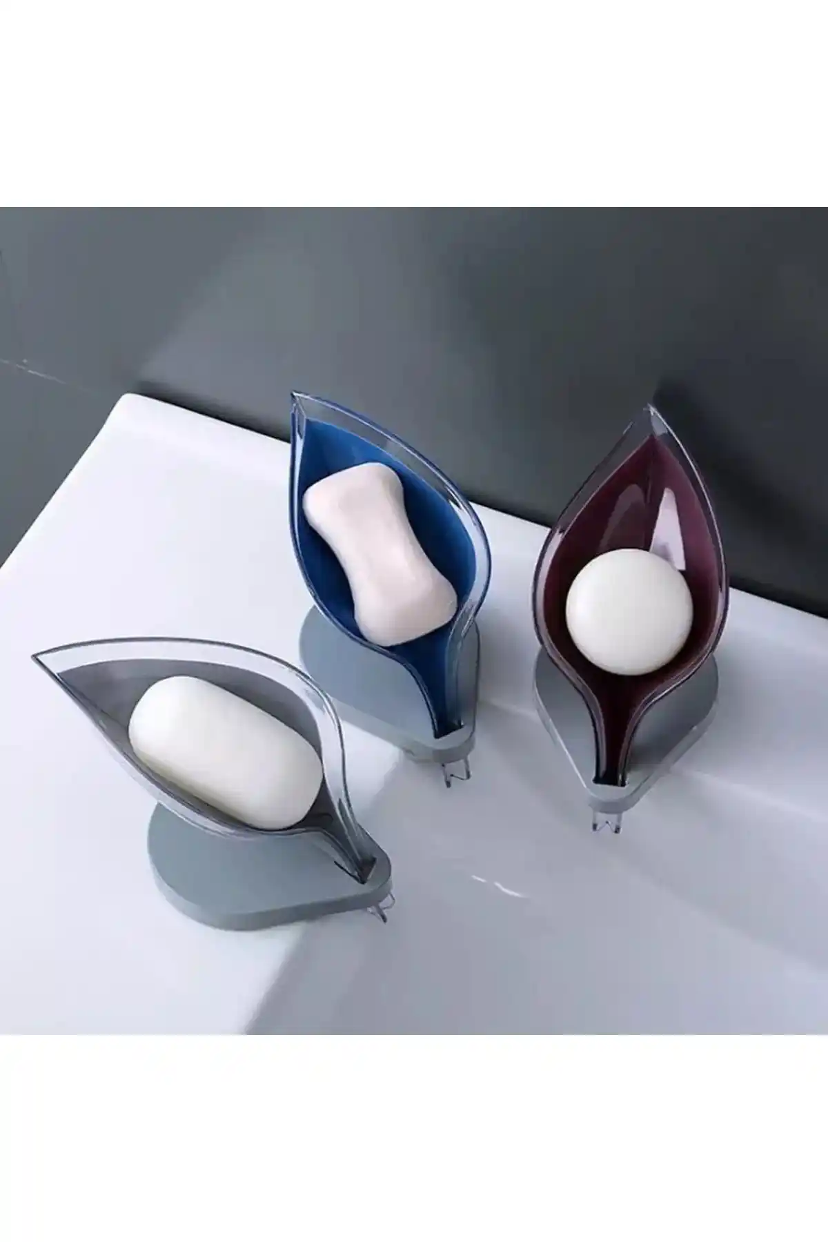 Yenimiyeni Yaprak Şekilli Sabunluk: Estetik ve Dayanıklı Banyo Aksesuarı