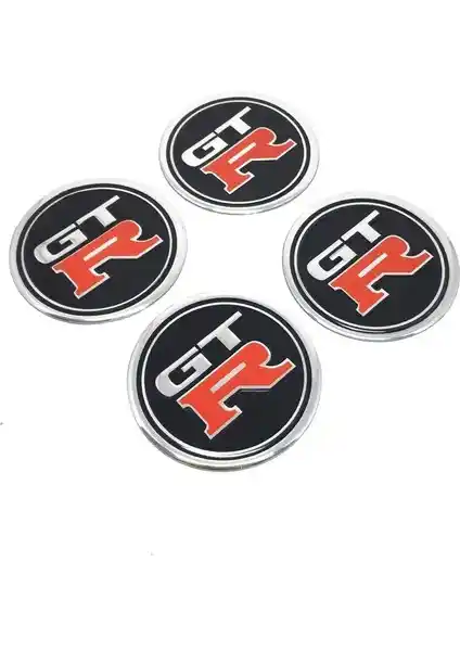 3EGROUP Gtr Aluminyum Yapıştırma Jant Göbeği 4'lü 60mm ile Jantlarınızı Özelleştirin