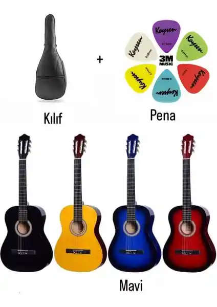3M Music ve Valencia VC104TCBK Klasik Gitar Karşılaştırması ve İnceleme