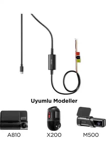 70MAI UP03 Park Gözetim Modu Kablosu ile Araç Güvenliğinizi Artırın