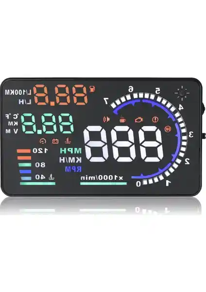 A8 HUD Head Up Display ile Araç Güvenliğinizi ve Konforunuzu Artırın