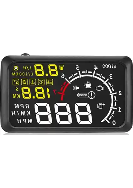 A8 HUD X3 5.5 İnç Head Up Display ile Güvenli ve Konforlu Sürüş Deneyimi