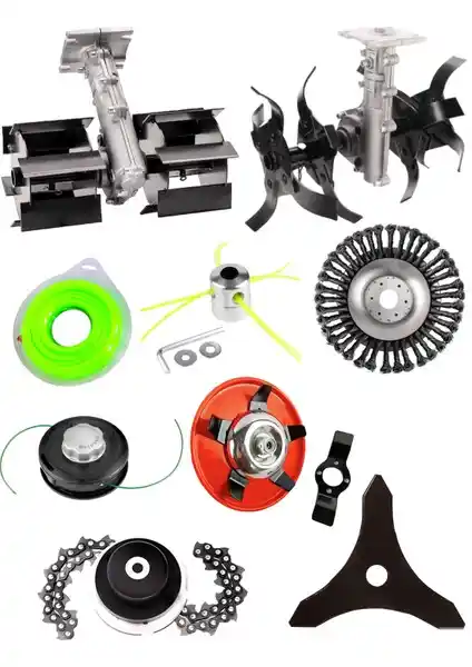 Ablacks Benzinli Tırpan Çift Çapalama Aparatı ve Bahçivan Seti ile Bahçe Bakımında Güç ve Çok Yönlülük