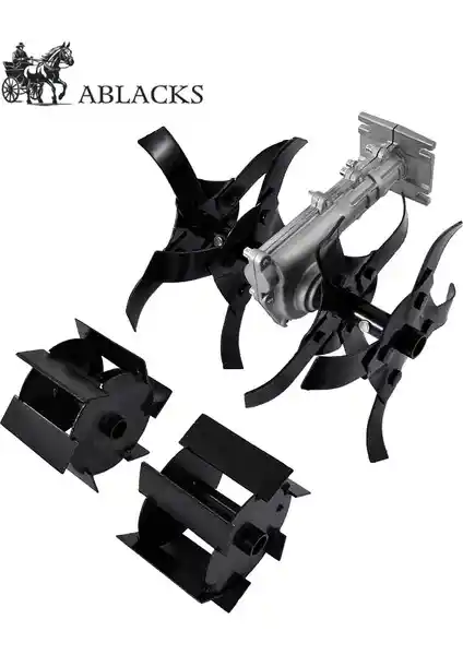 Ablacks Tırpan Çift Toprak Çapalama Aparatı: Dayanıklı ve Çok Yönlü Tarım Ekipmanı