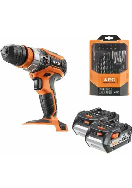 AEG BSB 18C2XLI-402CA 18V Akülü Darbeli Matkap: Güç ve Ergonomi Bir Arada