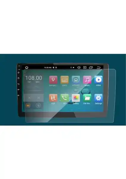 Ael-Tech 10 Inç Nano Ekran Koruyucu Araç İçin Çizilmeye Dayanıklı ve Yansıma Önleyici