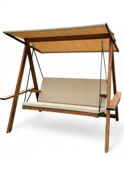 Aida Swings Riva 2100 Bahçe Salıncağı: Doğal ve Estetik Dış Mekan Oturma Alanı