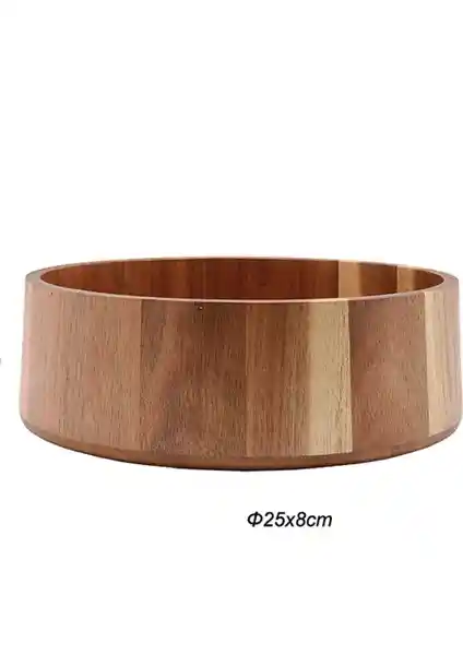 Akasya Dekoratif Sofra Sunum Kasesi 25x8 cm şık ve dayanıklı tasarım