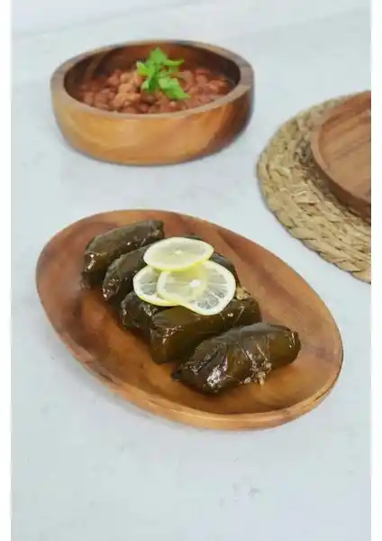 Akasya Oval Tabak - 6158 Şık ve Dayanıklı Modern Mutfak Gereci