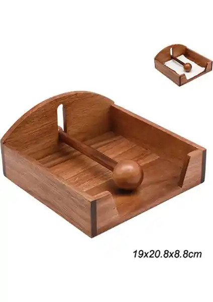 Akasya Peçetelik 09519A: Modern ve Şık Masa Düzeni İçin Dayanıklı Aksesuar