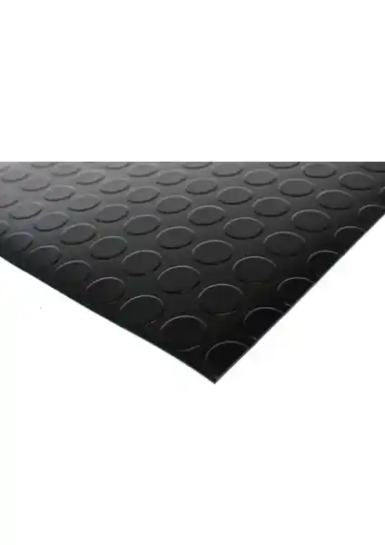 Akseren Siyah PVC 110x150 cm Zemin Kaplama Otomobil İç Tasarımı İçin Dayanıklı Malzeme