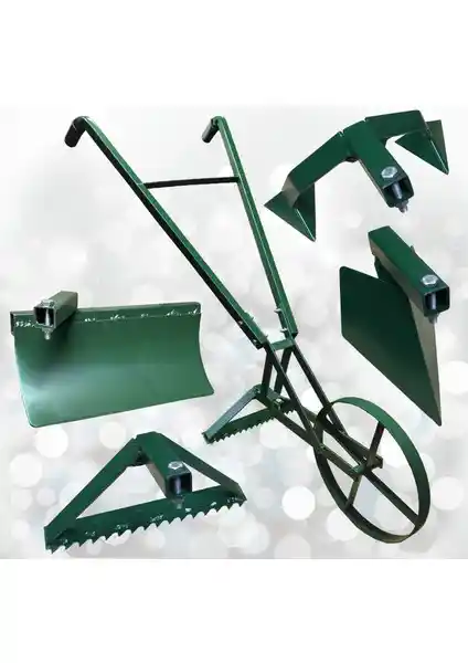 Aktepe Group Çok Fonksiyonlu Dört Aparatlı Tarımsal Çapalama ve Toprak İşleme Aracı