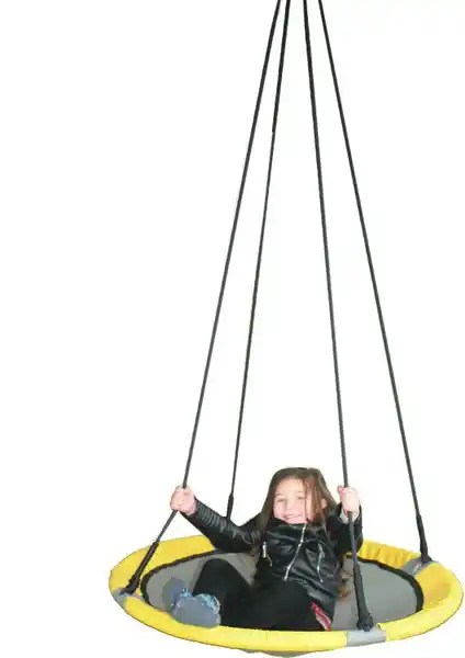 Altınoluk Büyük Boy Yuvarlak Tavan Salıncağı Çocuk ve Yetişkin Kullanımı İçin Güvenli Tasarım