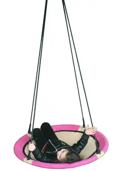 Altınoluk Yuvarlak Tavan Salıncağı Çocuk ve Yetişkinler İçin Güvenli Eğlence Aracı