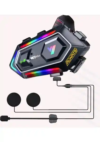 Always Teknoloji Y20 Max Motosiklet Kask Kulaklığı ile Güvenli ve Konforlu Sürüş Deneyimi