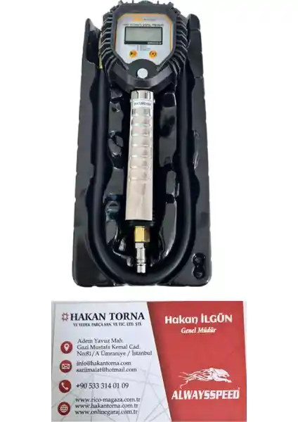 ALWAYSSPEED Dijital Lastik Şişirme Göstergeli Hava Basınç Cihazı ile Güvenli ve Pratik Lastik Bakımı
