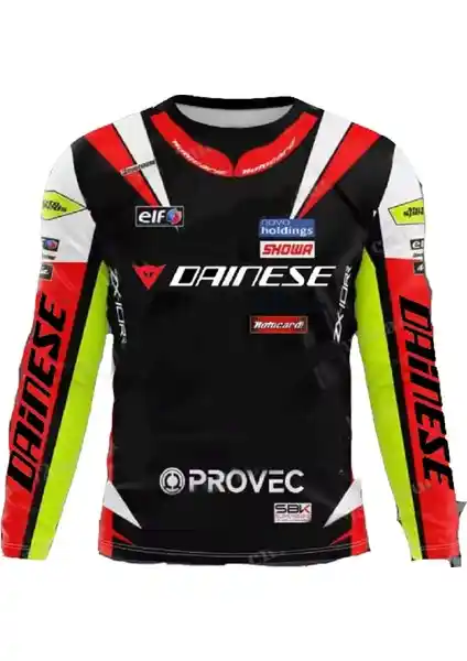 Anemos Dainese Racing T-Shirt: Spor ve Günlük Kullanım İçin Dayanıklı ve Şık Tasarım