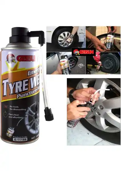 Anka Araç Sprey Lastik Tamir Kiti: Hızlı ve Güvenilir Çözümle Yol Güvenliğinizi Artırın