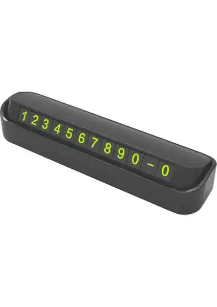 Araç İçi Fosforlu Telefon Numaratörleriyle Güvenli ve Pratik İletişim Sağlayın