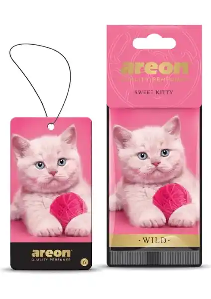 Areon Wild Sweet Kitty Oto Araç Kokusu: Uzun Süreli Ferahlatıcı ve Estetik Koku Deneyimi
