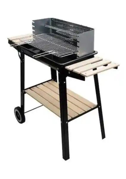 Aro Barnie Kömürlü Mangal Portatif ve Kullanımı Kolay, Dayanıklı Dış Mekân Barbeküsü