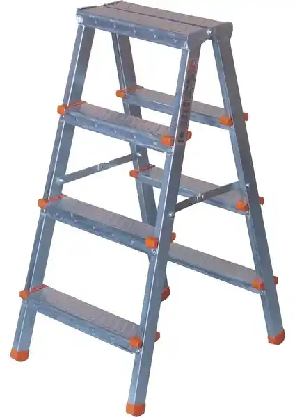 Asvera Çift Çıkışlı Galvanizli Merdiven Güvenlik ve Estetiğin Buluşması