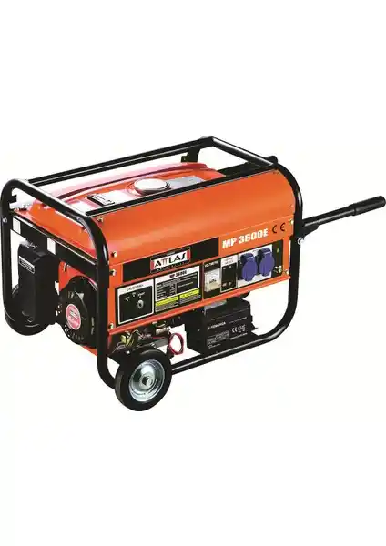 Attlas MP 3600 E Benzinli Monofaze Jeneratör: Güç ve Güvenilirlik Sunan Taşınabilir Cihaz