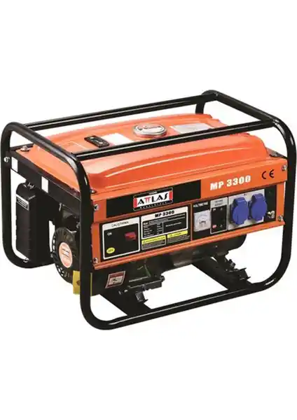 Attlas MP3300 2.5 Kva Benzinli Jeneratör: Güç ve Dayanıklılık İçin Güvenilir Seçenek