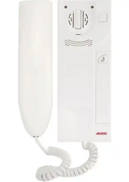 AUDIO 001072 Et 300 Telefon Kapıcılı Beyaz Bina İletişim Sistemleri İçin Güçlü ve Modern Çözüm