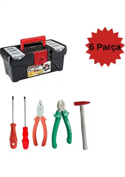 Ayın Dekor 6 Parça Takım Çantası Seti: Pratik ve Çok Amaçlı Çözüm