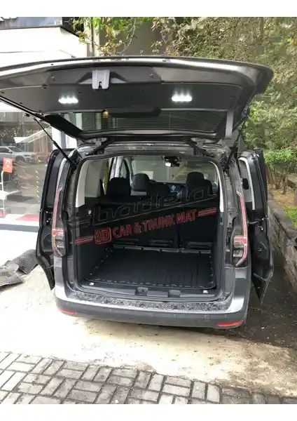 Badela 2025 VW Caddy Koltuklu Van 3D Kauçuk Bagaj Havuzu Detaylı İnceleme