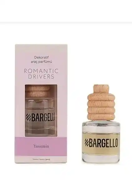 Bargello Yasemin Dekoratif Araç Kokusu 8 ml Şık ve Ferahlatıcı Sürüş Deneyimi İçin