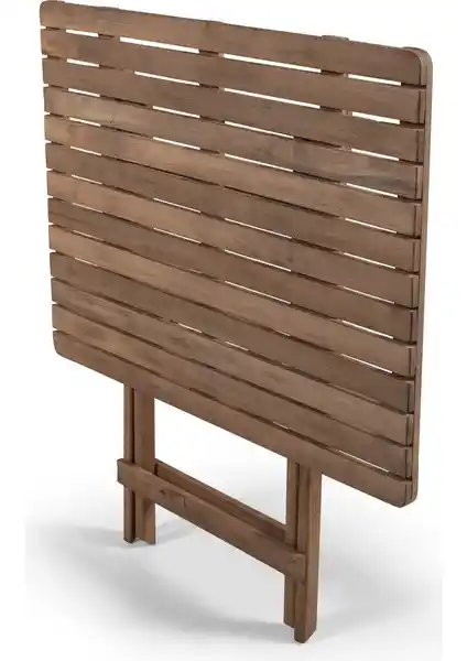 Barış Ahşap Katlanır Masa: Balkon ve Bahçe İçin Dayanıklı ve Şık Dış Mekân Mobilyası