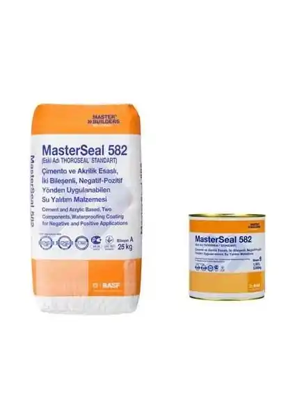 Basf Masterseal 582 ve Thoroseal Standart ile Beton Yüzeylerde Güvenilir Su Yalıtımı