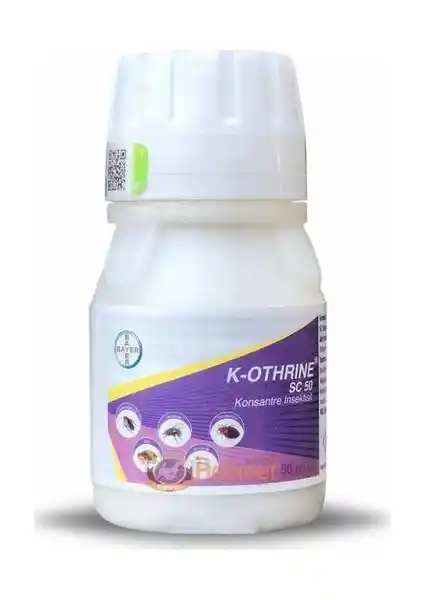 Bayer K-Othrine Sc 50 50ML: Güçlü ve Etkili İnsektisid ile Haşere Kontrolü