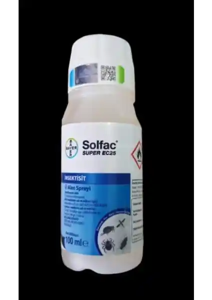 Bayer Solfac Super EC25 Kene Pire Sivrisinek Kovucu İlaç: Güçlü ve Etkili Haşere Kontrolü