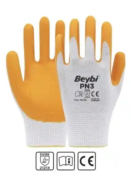 Beybi Pn3 Nitril İş Eldiveni XL: Güvenlik ve Konfor Sunan Endüstriyel Eldiven