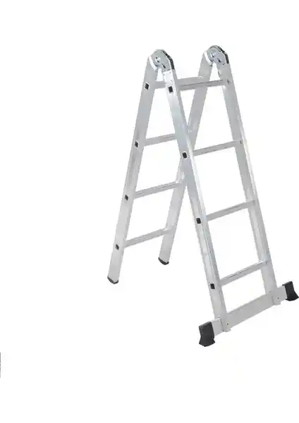 Beykon Alüminyum 4+4 Basamaklı Çok Amaçlı Merdiven: Dayanıklı ve Hafif Çok Yönlü Çözüm