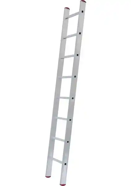 Beykon Tek Parça 2.5 Metre Alüminyum Merdiven Güvenli ve Hafif Kullanım Çözümü