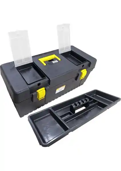 BKS 945 Plastik Kilitli Alet Çantası 19 İnç Güvenli ve Dayanıklı Saklama Çözümü