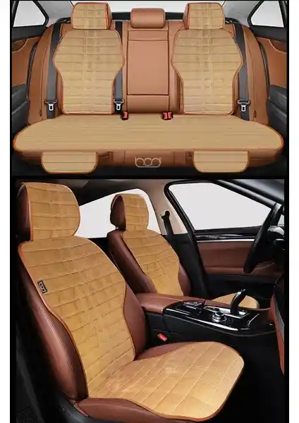 Bod Tay Tüyü Cepli Oto Koltuk Minder Seti: Yüksek Kalite ve Koruma Çözümü