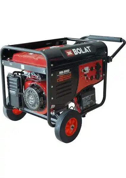 Bolat MB 9000 Jeneratör: Güç ve Dayanıklılık Sunan Profesyonel Enerji Çözümü